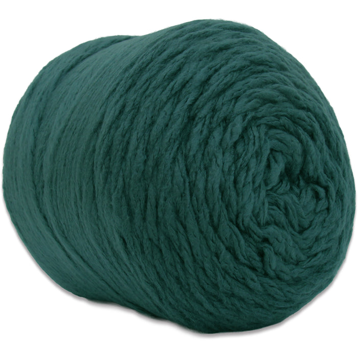 Chunky Yarn Big Cake - Dark Teal, 300g (316 Yards) – Thick Super Bulky #6 - Threadart.com