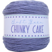 Chunky Yarn Big Cake - Denim, 300g (316 Yards) – Thick Super Bulky #6 - Threadart.com