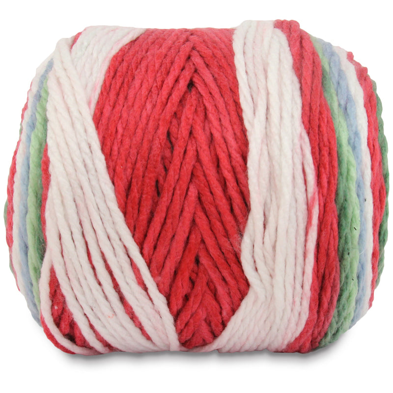 Ombre Yarn - Big Chunky Yarn Cake - Holiday Shades , 300g (316 Yards) – Thick Super Bulky #6 - Threadart.com