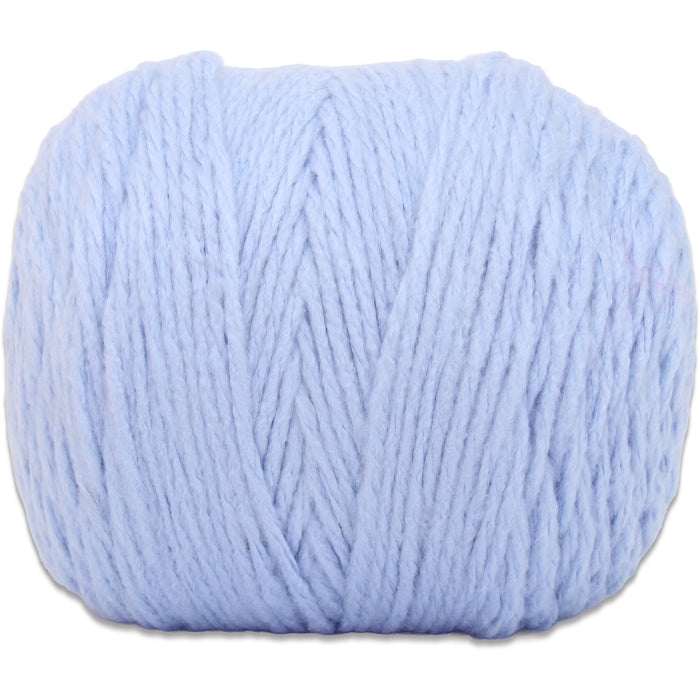 Chunky Yarn Big Cake - Ice Blue, 300g (316 Yards) – Thick Super Bulky #6 - Threadart.com