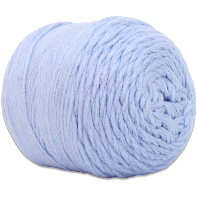 Chunky Yarn Big Cake - Ice Blue, 300g (316 Yards) – Thick Super Bulky #6 - Threadart.com