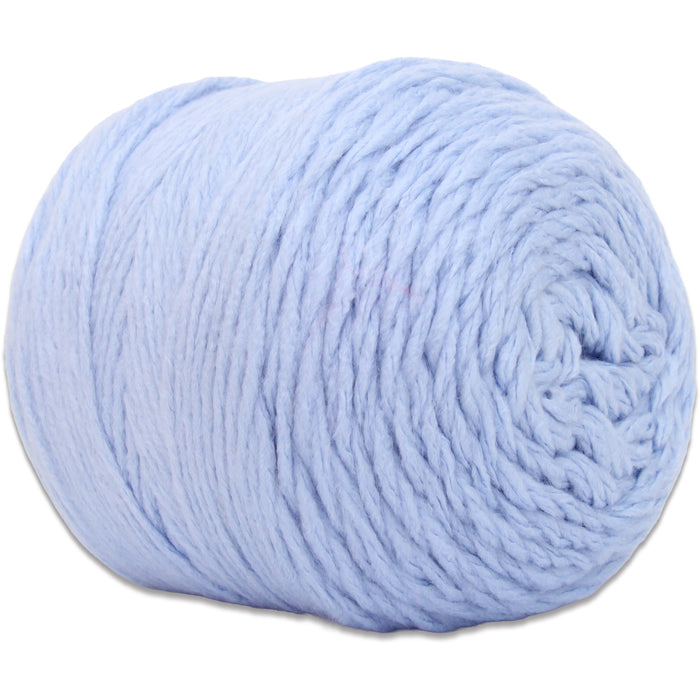 Chunky Yarn Big Cake - Ice Blue, 300g (316 Yards) – Thick Super Bulky #6 - Threadart.com
