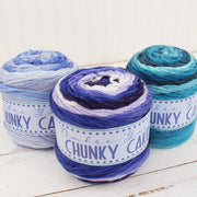 Ombre Yarn - Big Chunky Yarn Cake - Winter Forest , 300g (316 Yards) – Thick Super Bulky #6 - Threadart.com