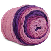 Ombre Yarn - Big Chunky Yarn Cake - Lavender Haze , 300g (316 Yards) – Thick Super Bulky #6 - Threadart.com