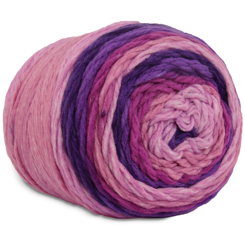 Ombre Yarn - Big Chunky Yarn Cake - Lavender Haze , 300g (316 Yards) – Thick Super Bulky #6 - Threadart.com