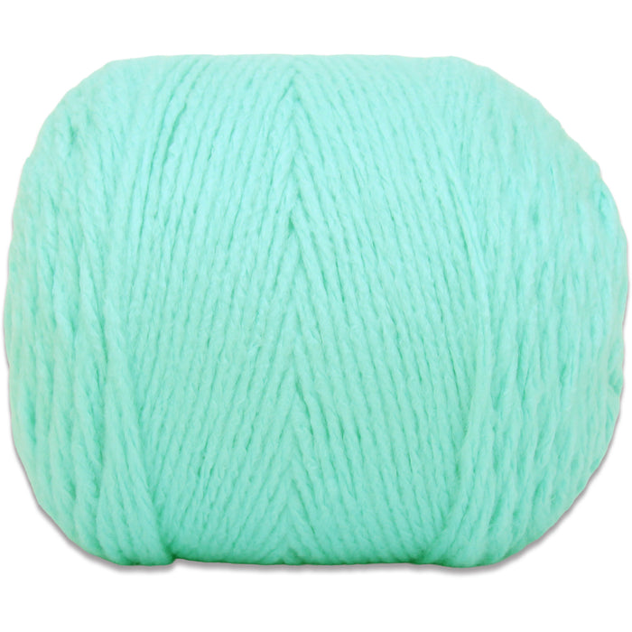 Chunky Yarn Big Cake - Light Aqua, 300g (316 Yards) – Thick Super Bulky #6 - Threadart.com