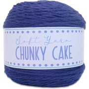 Chunky Yarn Big Cake - Navy Blue, 300g (316 Yards) – Thick Super Bulky #6 - Threadart.com