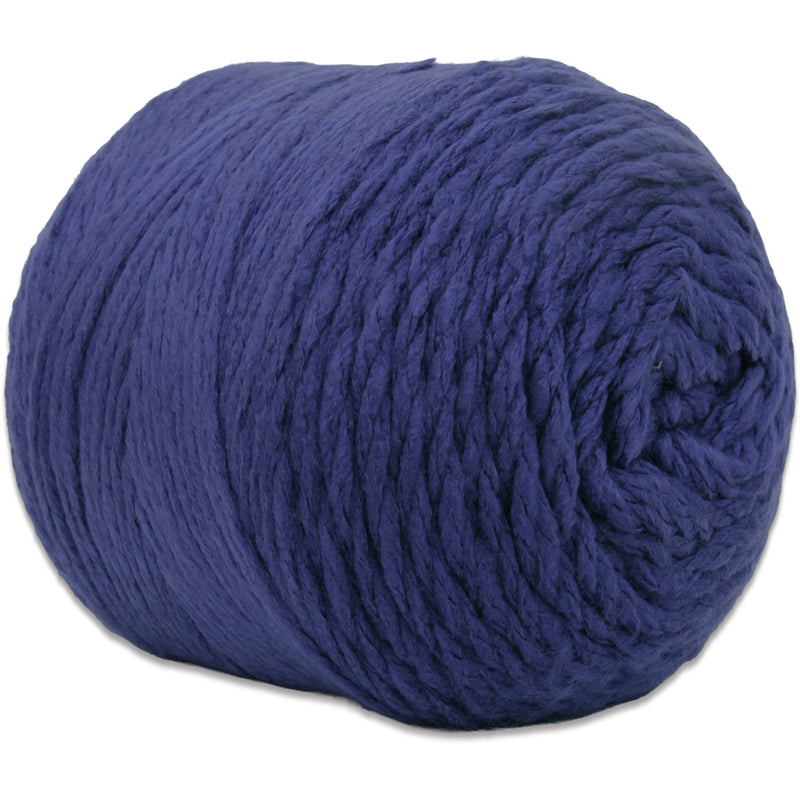 Chunky Yarn Big Cake - Navy Blue, 300g (316 Yards) – Thick Super Bulky #6 - Threadart.com