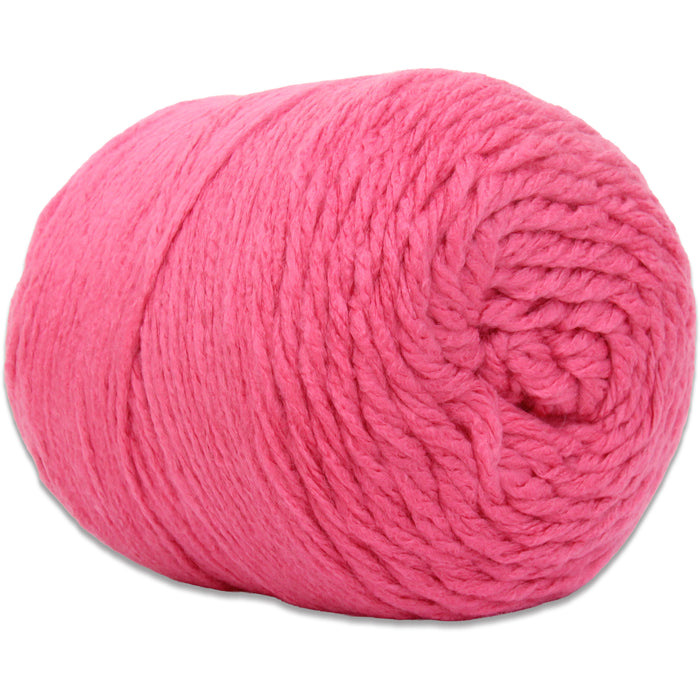 Chunky Yarn Big Cake - Pink, 300g (316 Yards) – Thick Super Bulky #6 - Threadart.com