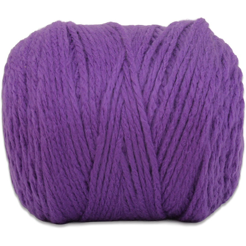Chunky Yarn Big Cake - Purple, 300g (316 Yards) – Thick Super Bulky #6 - Threadart.com