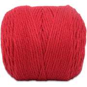 Chunky Yarn Big Cake - Red, 300g (316 Yards) – Thick Super Bulky #6 - Threadart.com