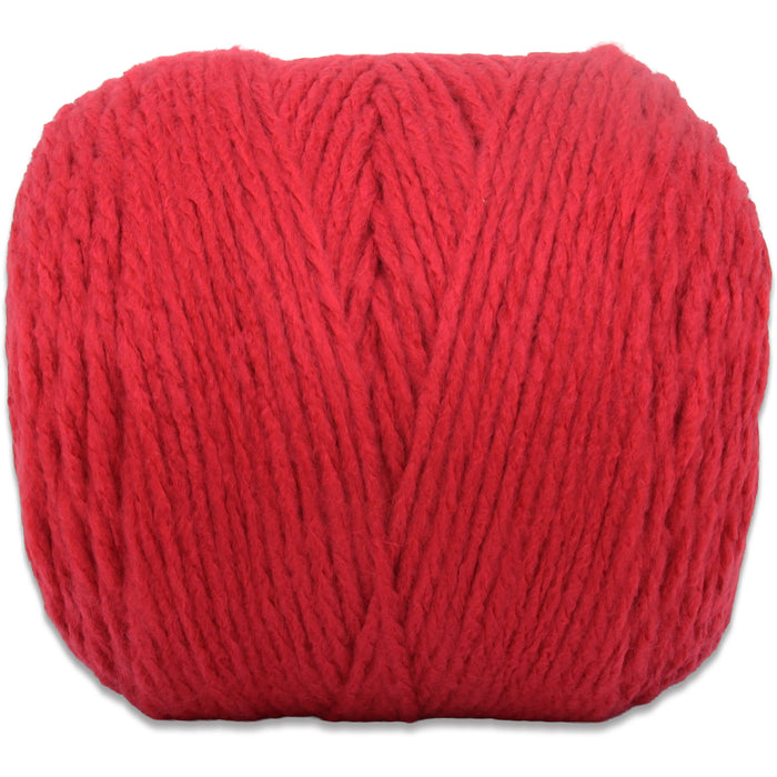 Chunky Yarn Big Cake - Red, 300g (316 Yards) – Thick Super Bulky #6 - Threadart.com