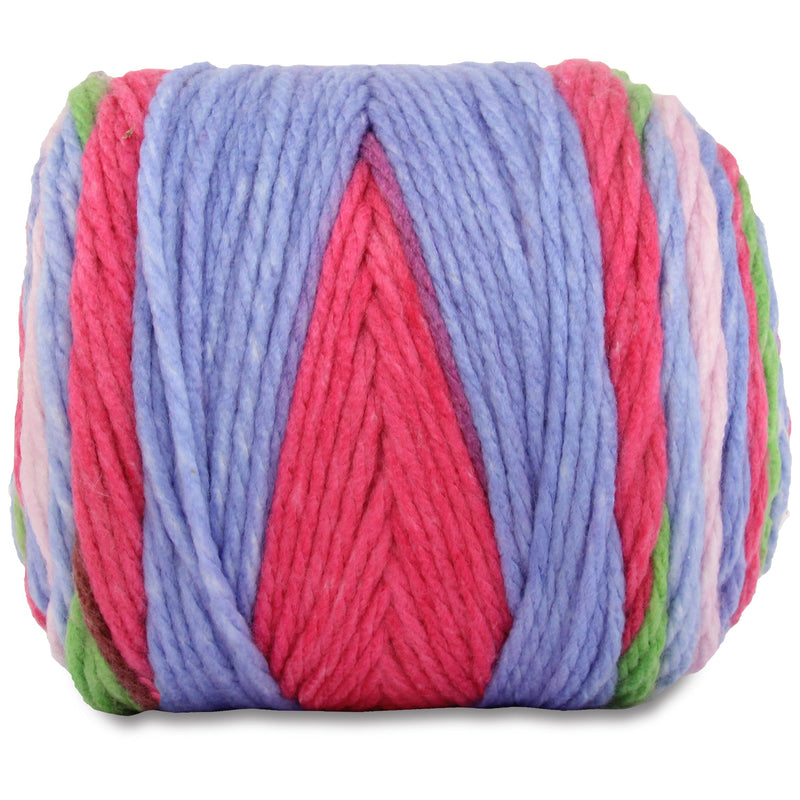 Ombre Yarn - Big Chunky Yarn Cake - Spring Morning Colors , 300g (316 Yards) – Thick Super Bulky #6 - Threadart.com