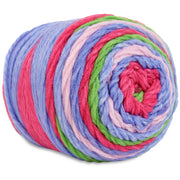 Ombre Yarn - Big Chunky Yarn Cake - Spring Morning Colors , 300g (316 Yards) – Thick Super Bulky #6 - Threadart.com