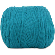 Chunky Yarn Big Cake - Teal Blue, 300g (316 Yards) – Thick Super Bulky #6 - Threadart.com
