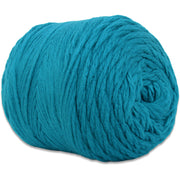 Chunky Yarn Big Cake - Teal Blue, 300g (316 Yards) – Thick Super Bulky #6 - Threadart.com