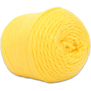Chunky Yarn Big Cake - Yellow, 300g (316 Yards) – Thick Super Bulky #6 - Threadart.com