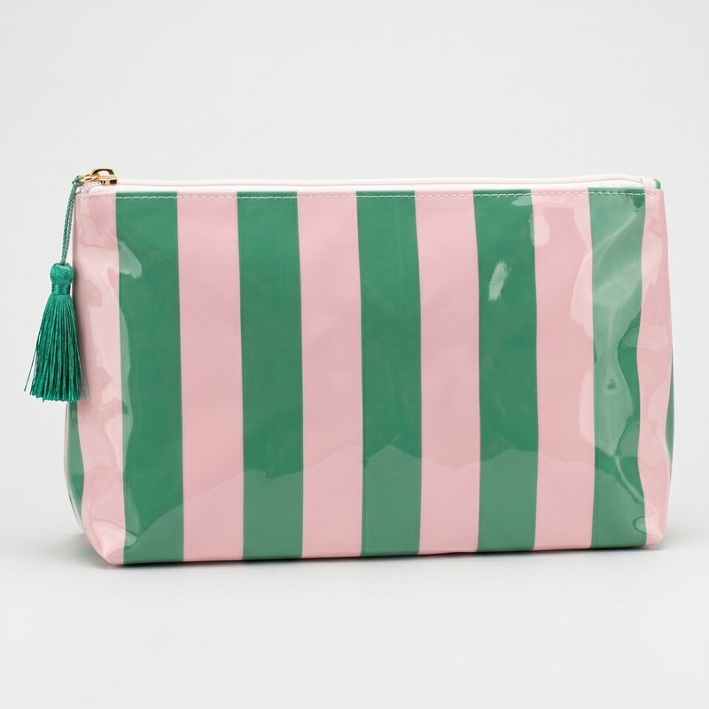Personalized Clear Coated Bag Pouch - Customized With Embroidery - Threadart.com
