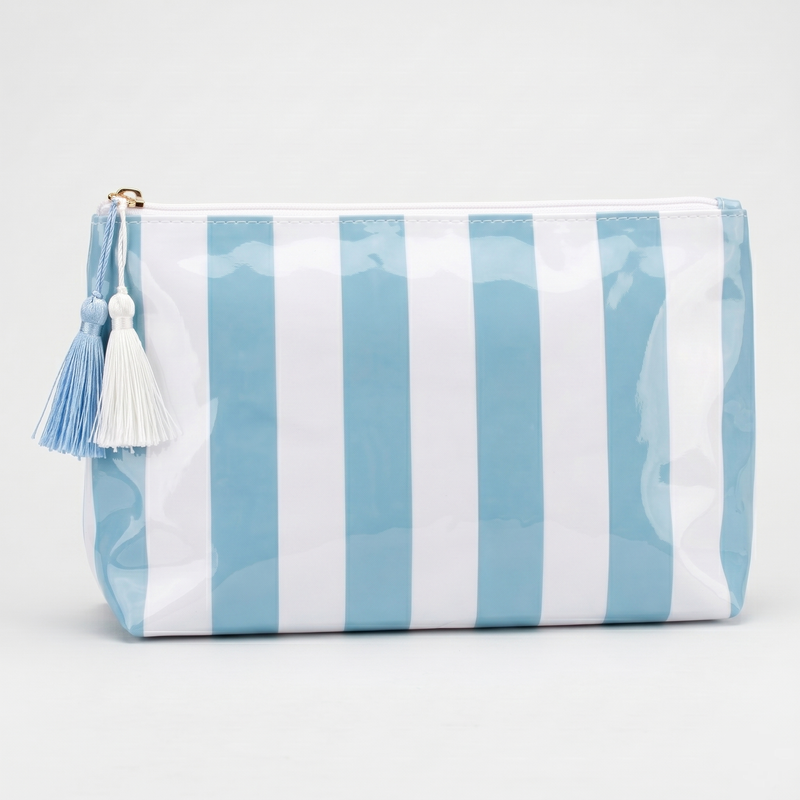 Personalized Clear Coated Bag Pouch - Customized With Embroidery - Threadart.com