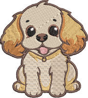 Machine Embroidery Designs - Cute Puppies (1) - Threadart.com