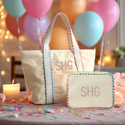 Personalized Colorful Pouch Bag - Customized With Embroidery - Threadart.com