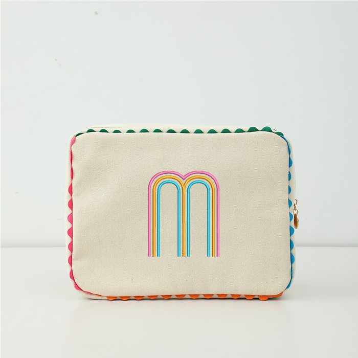 Personalized Colorful Pouch Bag - Customized With Embroidery - Threadart.com