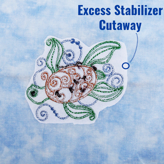 Heavy Cutaway Embroidery Backing Stabilizer - 12 inch 10 yd roll - Threadart.com