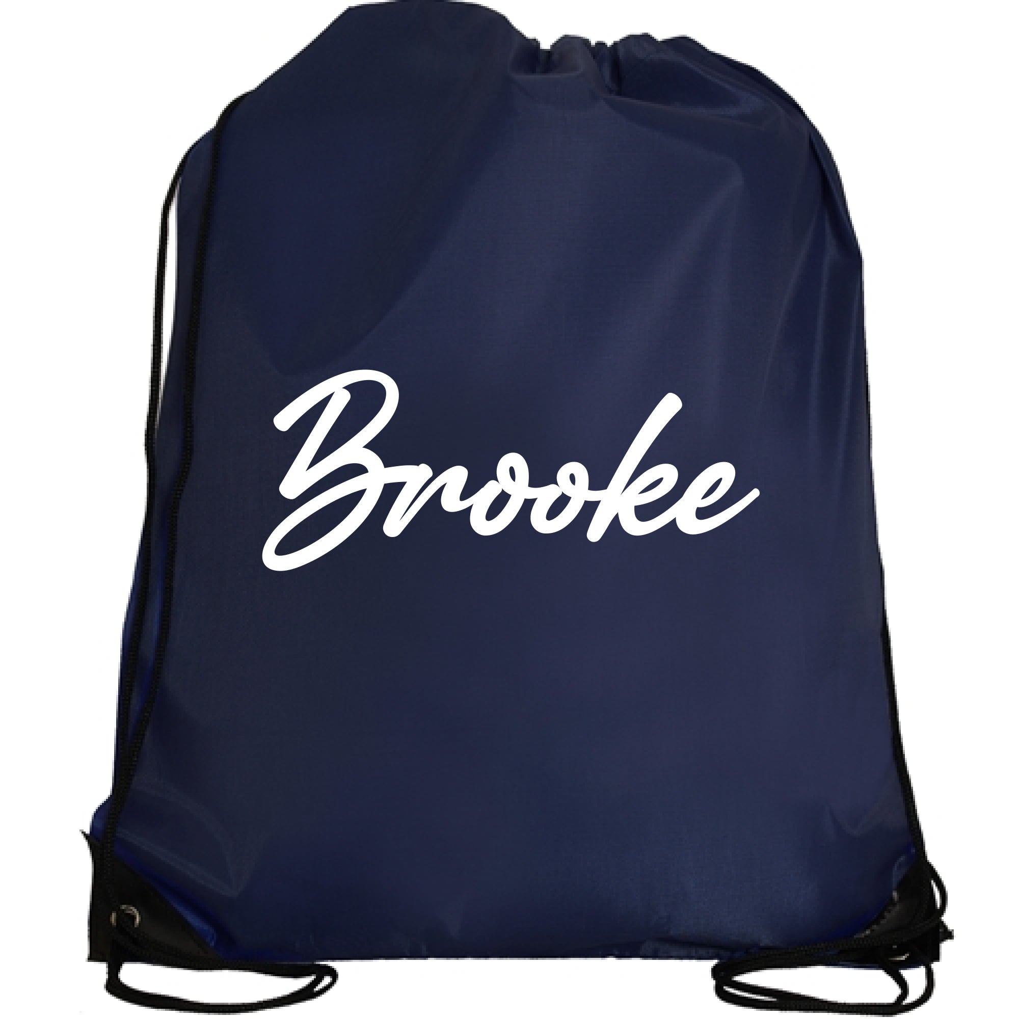 Personalized Drawstring Bag with Custom Name - BackPack Cinch Sack