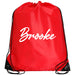 Personalized Drawstring Bag with Custom Name - BackPack Cinch Sack - Threadart.com