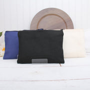 Teacher's Gift Pouch - Varsity Chenille Letters With Glitter Outline - Threadart.com