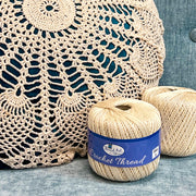 Cotton Crochet Thread Set - Electric Pop Colors - Size 3 - Four 140 Yd Balls - Threadart.com