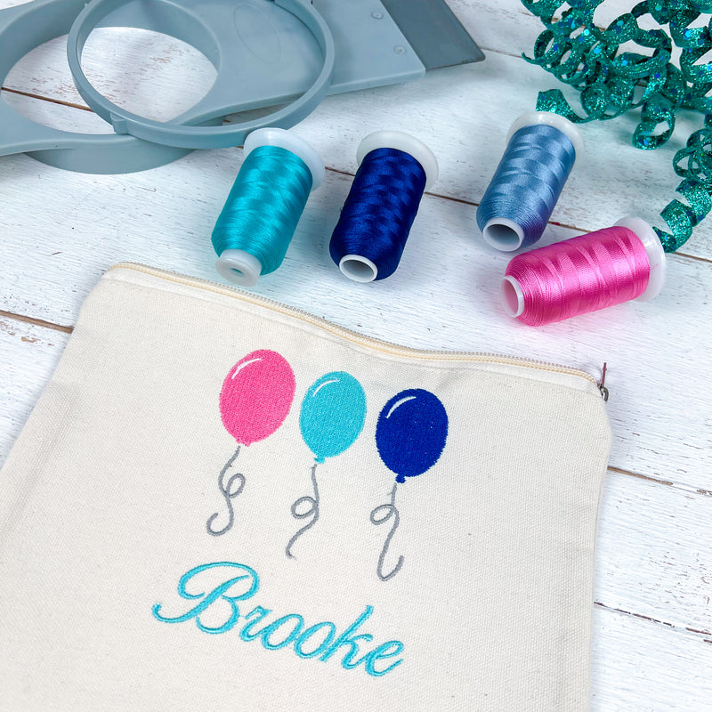 Polyester Embroidery Thread No. 464 - Turquoise - 1000M - Threadart.com