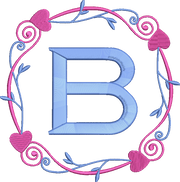 Heart Monogram Frame Embroidery Design Instant Download - 3 Sizes - 8 Formats - ThreadArt - Threadart.com