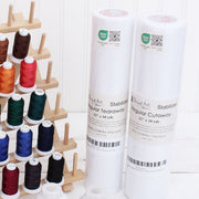 All-In-One Embroidery Machine Starter Set With Threads, Designs, Stabilizer, Bobbins, & Rack - Threadart.com