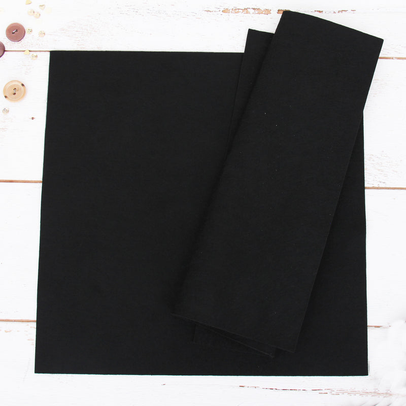 Premium Felt Sheets - 12" x 12" Squares - 30 Color Options