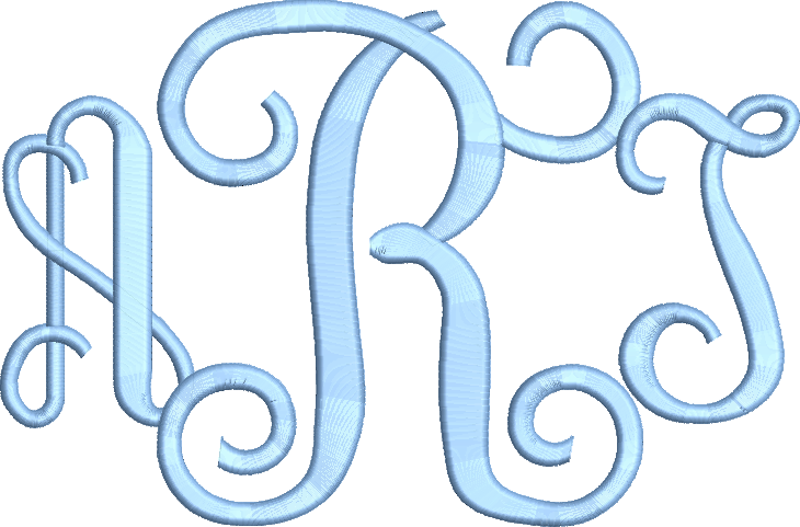 Interlocking R /font Interlocking Font Machine Embroidery Design Set - Monogramming Alphabe ...