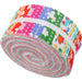 Jelly Roll Fabric Strips, 40 Precut Fabric Strips in Confetti Bright Prints, Premium Cotton - Threadart.com