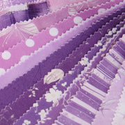 Jelly Roll Fabric Strips, 40 Precut Fabric Strips in Lavender Prints, Premium Cotton - Threadart.com