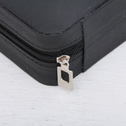 Travel Jewelry Case, Jewelry Box Organizer - Pink, Ivory, or Black - Threadart.com
