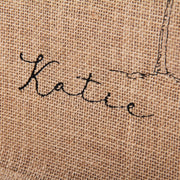 Personalized Beach Bag - Embroidered Palm Tree & Name - Threadart.com