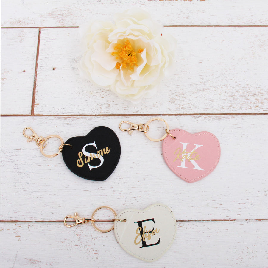 Keychains in use