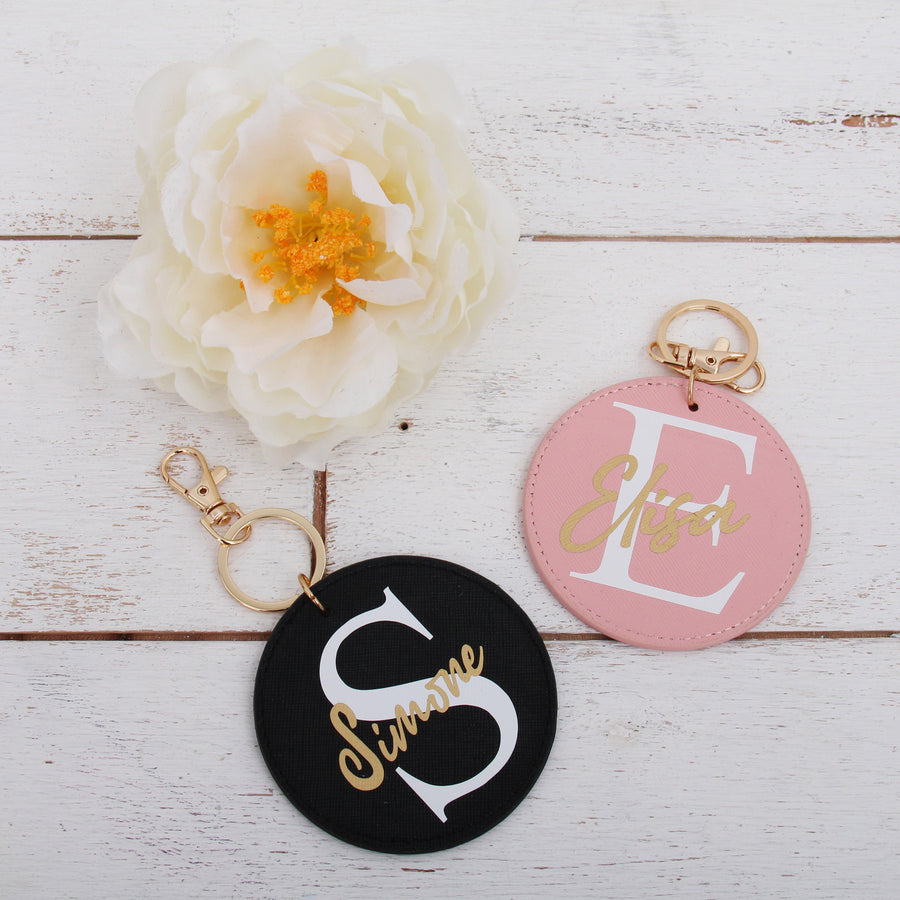 Keychains in use