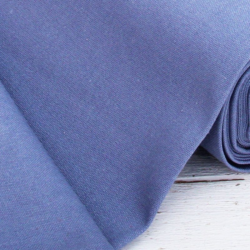 Premium Linen Fabric By The Yard - Denim 55" Width - Cotton Linen Blend Fabric For Embroidery, Apparel, Cross Stitch - Threadart.com