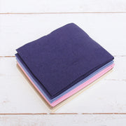 Threadart Linen 6 Fat Quarter Bundles - Premium Linen For Embroidery, Apparel, Home Décor, Bags - 18"x21" - Threadart.com