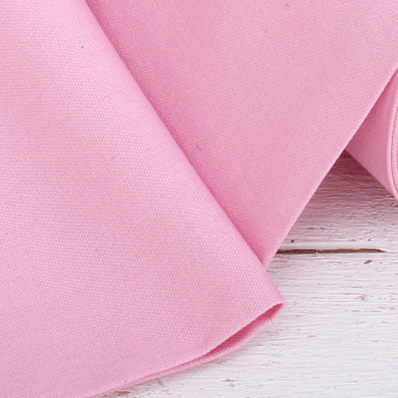 Premium Linen Fabric By The Yard - Light Pink 55" Width - Cotton Linen Blend Fabric For Embroidery, Apparel, Cross Stitch - Threadart.com