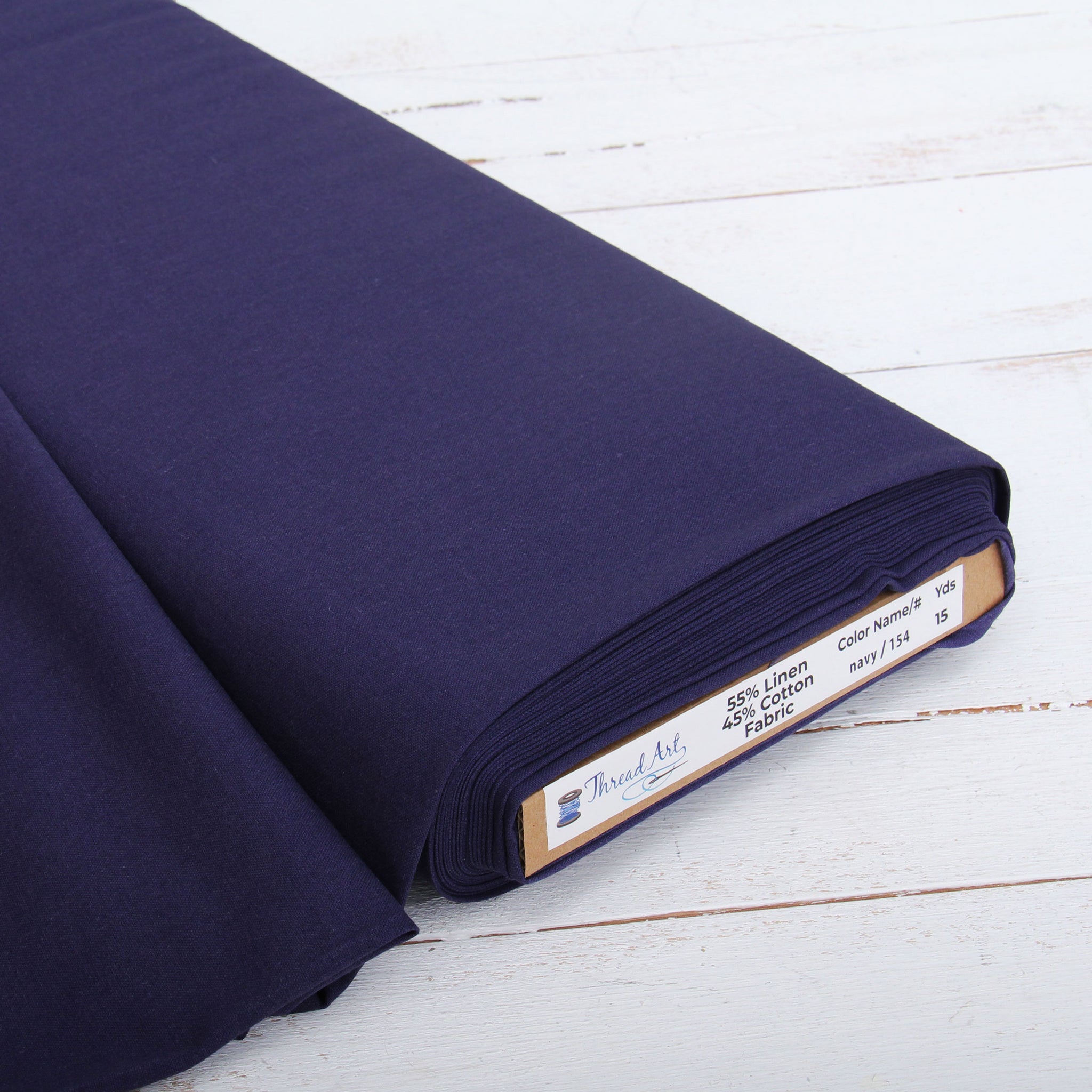 Linen Fabric By the Yard LinenCotton Blend —