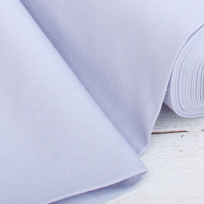 Premium Linen Fabric By The Yard - Pale Blue 55" Width - Cotton Linen Blend Fabric For Embroidery, Apparel, Cross Stitch - Threadart.com