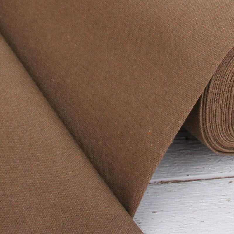 Premium Linen Fabric By The Yard - Pepper 55" Width - Cotton Linen Blend Fabric For Embroidery, Apparel, Cross Stitch - Threadart.com