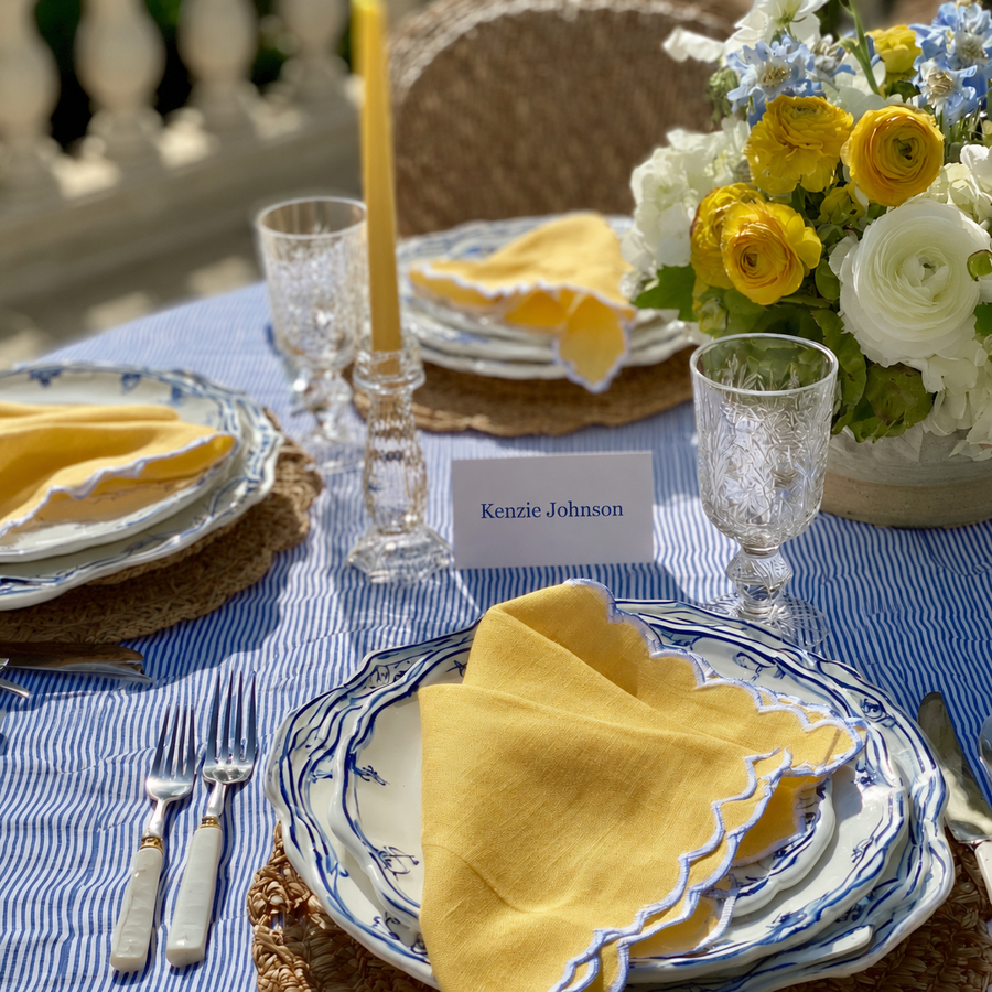 Linen Fabric By the Yard in use