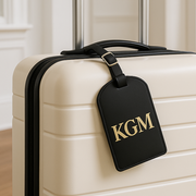 Luggage Tag For Travel - Pink, White, or Black - Threadart.com